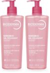 Bioderma Sensibio Foaming Gel Gentle Face Cleanser,Cleansing and Makeup Removing Refreshing Feeling for Sensitive Skin,Unscented,16.9 Fl Oz,(Pack of 2)