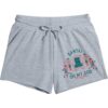 Bioworld Elf Movie Women's Lounge Shorts | Holiday Graphic Sleep Shorts | Elastic Waist with Drawstring | Officially Licensed Adult Sleepwear-Large Black