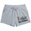Bioworld Pabst Blue Ribbon Women's Lounge Shorts | Drawstring Elastic Waistband | Retro Graphic | Officially Licensed Adult Sleepwear-Large Black