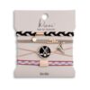 Birdie Black & Green Hair Tie Bracelets with Removable Ball Marker