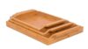 BirdRock Home Bamboo Nesting Breakfast Bed Trays | Set of 3 | Exterior Handles | Serving Tray Wood
