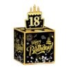 Birthday Money Pull Box, Surprise Holder & Changeable Number Decor for All Ages Celebration Interactive Party Surprise Toy