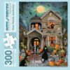 Bits and Pieces 300 Piece Puzzles for Adults - an Eerie Welcome - 300 Large Pieces 18" x 24" Jigsaw Puzzles, Haunted House Halloween, No 2 Pieces Alike