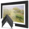 Black 55" Deco TV Frame for Samsung The Frame/Pro TVs
