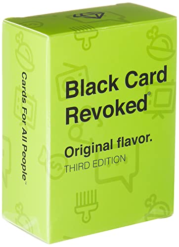 Black Card Revoked: Third Edition - Black Culture Trivia as Seen in Target and on B.E.T | Laugh Out Loud Card Game for Adults | Fun for the Cookout, Game Night & All of the Holidays