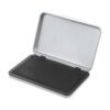 Black Finger Print Ink Pads, Stamp Ink Pad for Fingerprint, 4.7x3" Notary Supplies Thumbprint Inkes Pad for Office Home Law Enforcement ID Cards