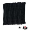 Black Pipe Cleaners for Crafts,200PCS Chenille Stems,Craft Supplies,Halloween Crafts for Kids,DIY Decor Ccrafts for Adults,Kids Games Toys for Ages 8-13,Christmas Birthday Gift,Craft Sticks