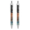 Black Plaid Pattern Gel Medium Point Pen for Office, Professional Ballpoint