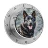 Black Shepherd Dog Mechanical Kitchen Timer 60 Minute Wind Up Timers
