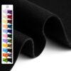 Black Soft Felt Fabric Sheet 36" x 36", 1.6mm Thick, Premium Craft Felt for Sewing, DIY Projects, Decorations, Art and Kids School Projects