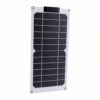 Blaihild Portable Solar Charger Monocrystalline 20W Dual Type C Output Lightweight Foldable Panel 8.3 Oz 12 X 5.7 Inches for Outdoor Camping Travel Emergency Power