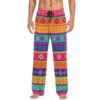 Blanket Mexican Print Mens Pajama Pants Lightweight Extra Soft S