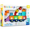Blockaroo Magnetic Foam Building Blocks - 15-Piece Toy Train Set, Preschool Toys, Train Toys for Kids, Toddler Gifts, Sensory Blocks, Montessori Learning Toy for Boys and Girls Ages 2+