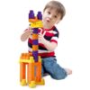 Blocoland Dismat Kids V Building Blocks - 60 Pieces Colorful and Safe Stimulates Intelligence and Motor Coordination, Ideal for 18 Months and Up