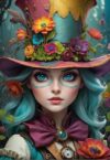 Bluebird Puzzle jigsaw puzzle Lady with a Hat - 1000 pieces colorful
