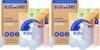 BLUELAND Laundry Essentials Kit, Fragrance Free & Clear - Plastic-Free Laundry Detergent Tablets, Oxi Booster, and Reuseable Natural Wool Dryer Balls (Pack of 2)