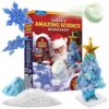 Blue Marble Santa's Christmas Science Workshop - Holiday STEM Kit for Kids with 5 Magical Experiments & 20 Bonus Activities, Educational Science Kit, for Kids Age 8 and Up