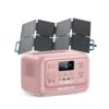 BLUETTI Solar Generator Elite 30 V2 with 60W Solar Panel (Ships Separately), 288Wh LiFePO4 Portable Power Station, 600W AC Outlets (1500W Power Lifting), for Camping, Home Use, Emergency
