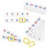 Blueweenly 24 Set Magnetic Number Line 1-100 for Classroom, Back to School Magnetic Number Learning Set, 20 Magnets, 4 Frame Magnets, Preschool Kids Children Educational Wall Decoration