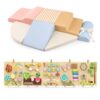 BlueWood Baby Foam Climbing Blocks and Wooden Busy Board