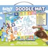 Bluey Imagine Ink Water Surprise Doodle Mat, Mess-Free Reusable Drawing Activity Set, Water Pens, Stencils, Stamps, Coloring Book for Kids Ages 3+
