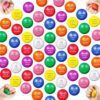 Blulu 60 Pcs Stress Balls Bulk for Adults Motivational Stress Relief Squeeze Balls Inspirational Colorful Foam Gift Toys for Encouraging Kids Adult Girls Boys Employee Office Gifts