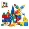 Bmag Building Blocks Toy 58PCS,STEM Toys for Toddlers 3+ Kids