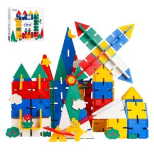 Bmag Building Blocks Toy 58PCS,STEM Toys for Toddlers 3+ Kids