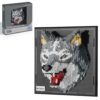 BNG Wall Art Wolf Building Sets for Adults,Animal Building Block Toy