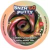 BNZN'GO Galaxy Putty Slime for Kids, Fidget Sensory Artistic Therapy Putty Toys for Boys Girls Adults, Stress Relief Non-Sticky, 3.11 Inch 3.2 Oz – Golden/Red