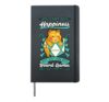 Boardgames Owner Tabletop Board Game Player Cat Lover Hardcover Journal, Black