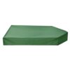 Boat Shape Waterproof Sandbox Lid 63 x 44 in 210D Oxford Fabric (Green)