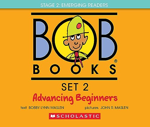Bob Books - Advancing Beginners Collection of 12 Stories | Decodable Phonics Stories, Ages 4 and up, Kindergarten (Stage 2: Emerging Reader)