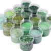 bogniga 30g 1.5-4mm Glass Seed Beads for Embroidery, DIY Jewelry Making Kit, 23 Colors