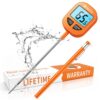 BOMATA Digital Meat Thermometer, 5" Probe, IPX6 Waterproof