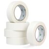 BOMEI PACK 5Rolls White Masking Tape 36mm x 55yds, General Purpose Thin White Painters Tape for Painting, Labeling, DIY Crafting, Decoration and School Projects, Total 275yds