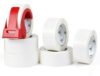 BOMEI PACK Packing Tape, 6 Rolls Heavy Duty White Packaging Tape for Shipping Packaging Moving Sealing, 1.88 inches Wide, 110 Yards Per Roll, Total 660 Yards with 1 Dispenser