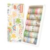 Bomichi 38 Rolls Washi Tape Aesthetic Colored Decorative