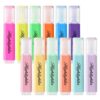 BONACE 12 Pastel Highlighters, Quick-Dry Chisel Tip Markers