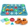 Bonitoto STEM Board Game Logical Road Builder Maze Toy for Kids Ages 3-8
