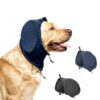 BONTEBIAN Belro Dog Noise-Reducing Headphones, Pet Hearing Protection Headphones (Navy Blue,S)