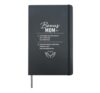 Bonus Mom Definition Loving Stepmom Appreciation Saying Hardcover Journal, Black