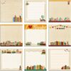 Book Club Gift for Women Book Sticky Notes - 9 PCS Aesthetic Post it Notes to Do List Memo Pads School Supplies Book Club Decorations,for Reader Bookish Librarian Teacher Book Lover