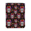Book Cover Protector (Sugar Skulls and Roses Day of Dead Halloween)