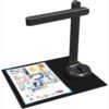 Book Document Camera, Portable Document Scanner with OCR Function