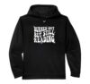 Bookish Burned Out But Still Reading Retro Book Club Performance Hoodie