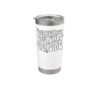Bookish Burned Out But Still Reading Retro Book Club Stainless Steel Insulated Tumbler