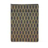 Book Lovers Gifts Book Sleeve, Navy Blue Gold Art Geometric Pattern Waterproof Book Pouch Protector with Front Pocket BookCover Case for Women Sister Reader Birthday Christmas Reading Bookish Gifts