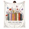 Book Lovers Gifts, Reading Blanket 50×60in Bookworm Throw Blanket for Women