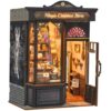 Book Nook Kit for Adults, Booknook DIY Miniature House Kit, 3D Wooden Puzzles for Adults, Wood Gifts for Book Lovers Women Friends - Magic Oddities Store
